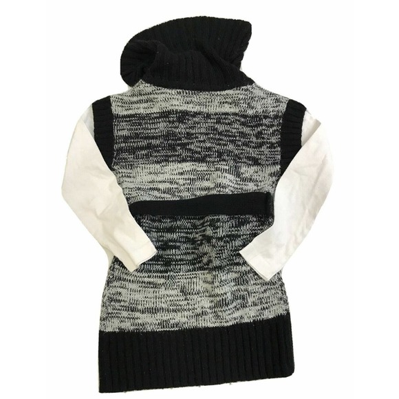 Cherry Stix Girls Black Belted Sweater size 5 Orig.$39 NWT - Picture 3 of 9